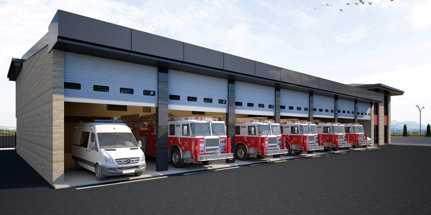 İtfaiye Terminal Müfrezesi’ne yeni bina
