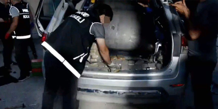 Cipin tabanından 85 kilo eroin çıktı