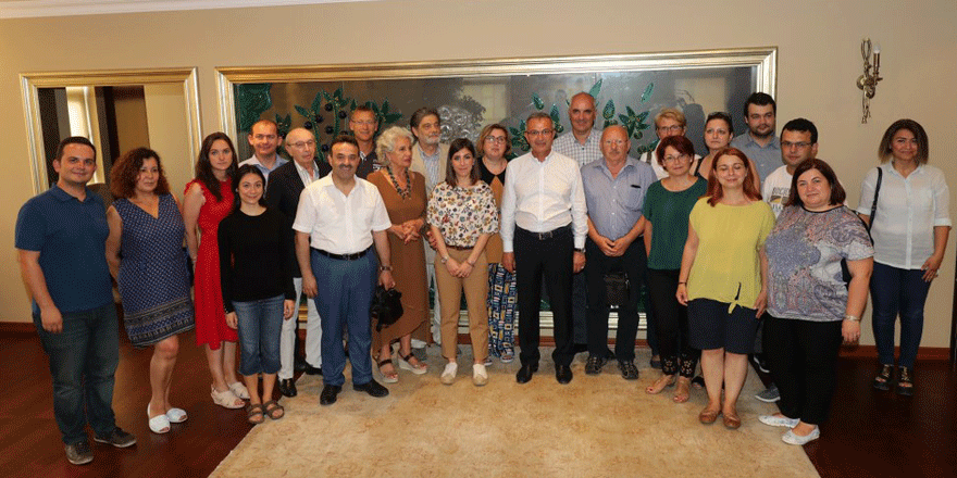 Erasmus Heyeti Köşker’i ziyaret etti