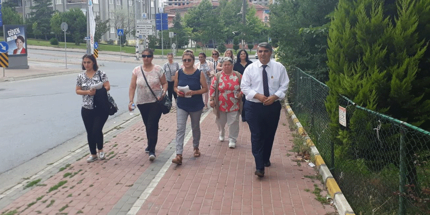 CHP adayı Güneş Gebze turu yaptı