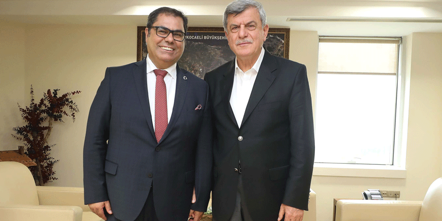 Aslan’dan Karaosmanoğlu’na ziyaret