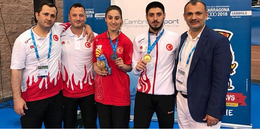 Milli karateciler İspanya’da fırtına gibi esti