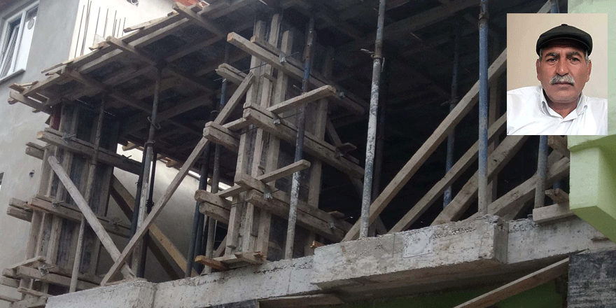 İnşaattan düşen işçi öldü  