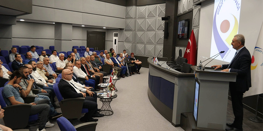 GTO’da 21. Meslek Komite üyeleri toplandı