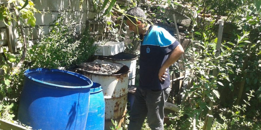 Sivrisinekle mücadelede günlük bin bidon su boşaltılıyor