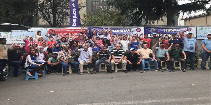 Flormar işçilerine destek ziyaretleri