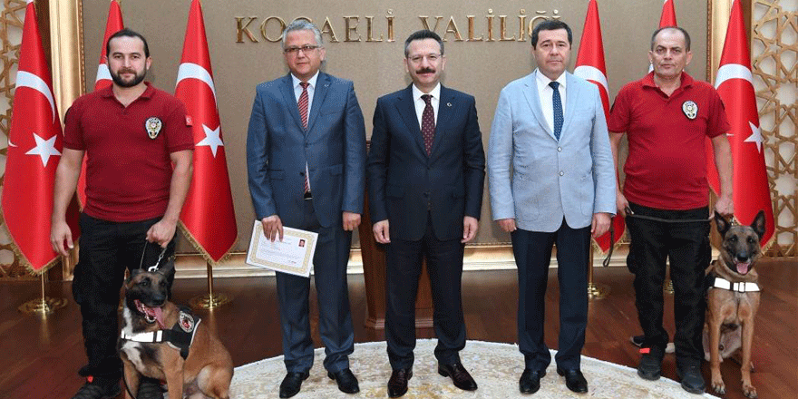 Polislere başarı belgesi
