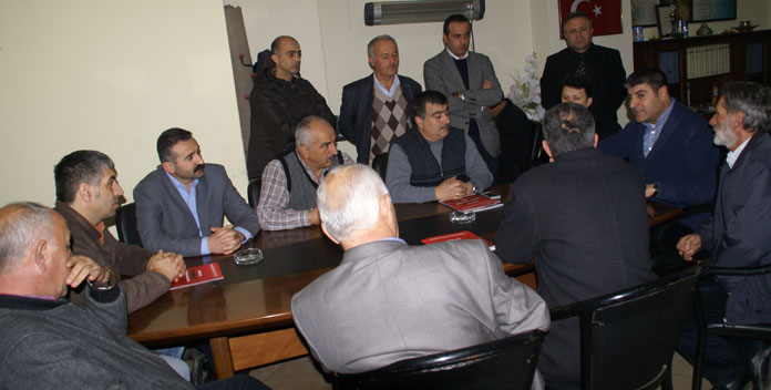 Koç, projelerini Melamilere anlattı