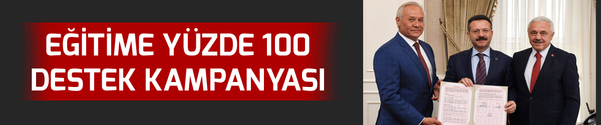 Eğitime Yüzde 100 Destek Kampanyası