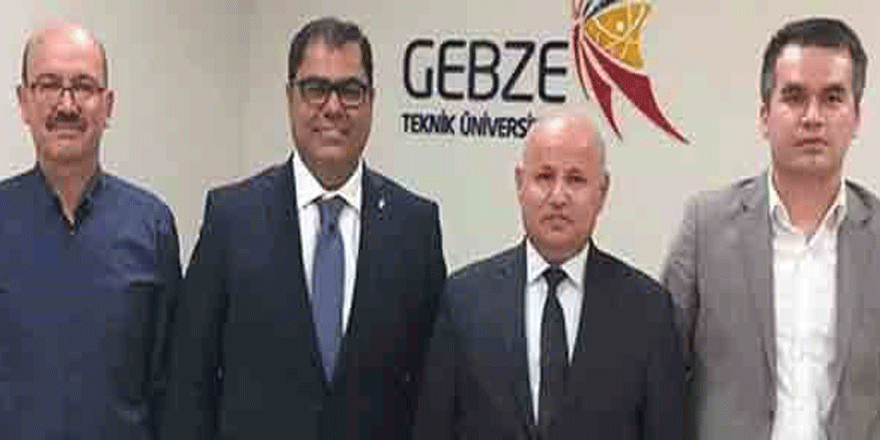 Rektörü ziyaret ettiler