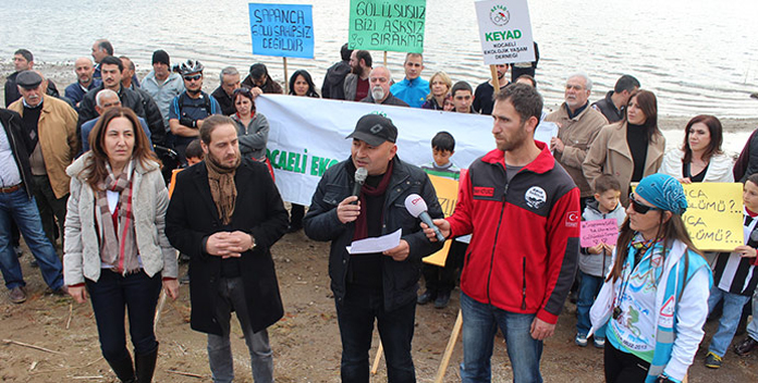“Sapanca Gölü elden gidiyor”