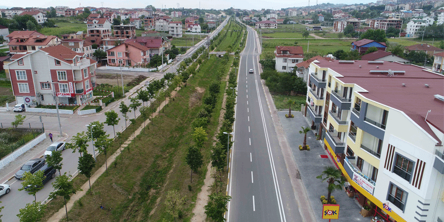 Fay hattı yolu yenilendi