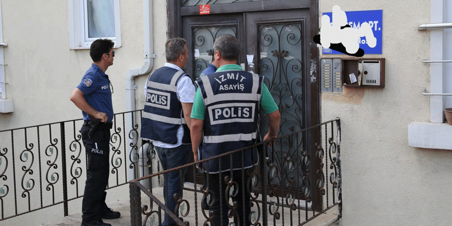 Günlük kiralanan evlere polis baskını
