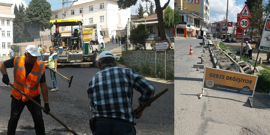 Fen İşleri çalışmalarını sürdürüyor