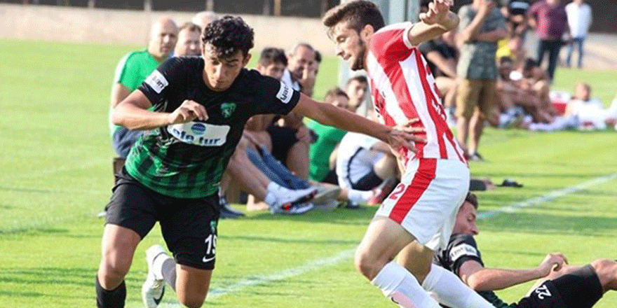 Kocaelispor özel maçta güldü 1-0