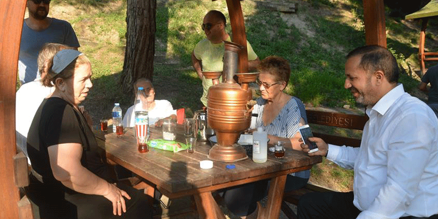 Toltar piknikçileri ziyaret etti