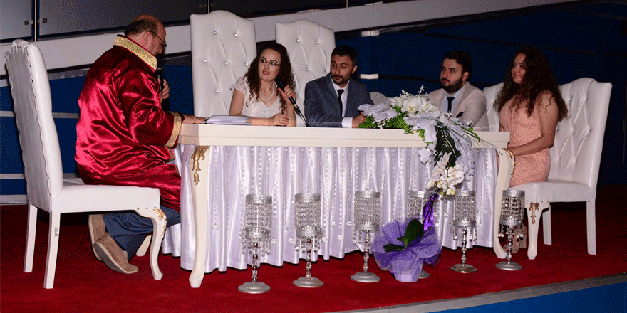 Gebze’de 35 çift mutluluğa evet dedi
