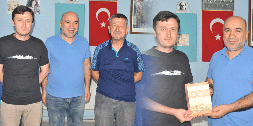 Araştırmacı-Yazar Recep Kankal gazetemizi ziyaret etti