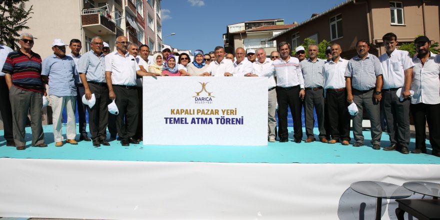 Kapalı Pazar Yeri’nin temeli atıldı