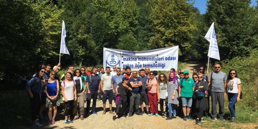 Mühendislerden doğa yürüyüşü