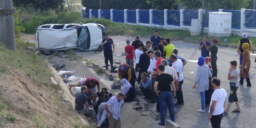 Piknik dönüşü facia: 1 ölü, 5 yaralı   