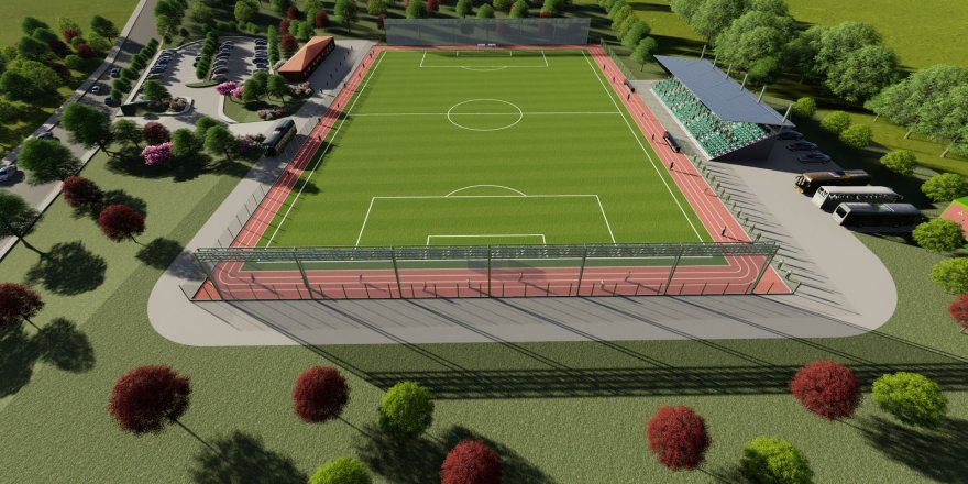 Yuvacık’a modern futbol sahası