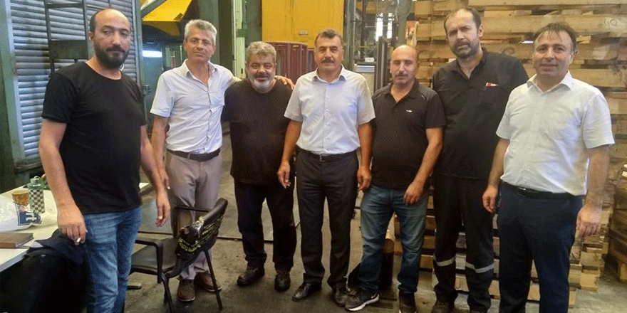 Metal-İş üyelerin bayramını kutladı