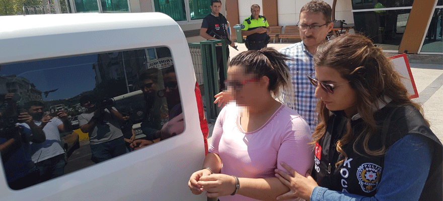 Erkeklerin parasını gasp eden kadın yakalandı