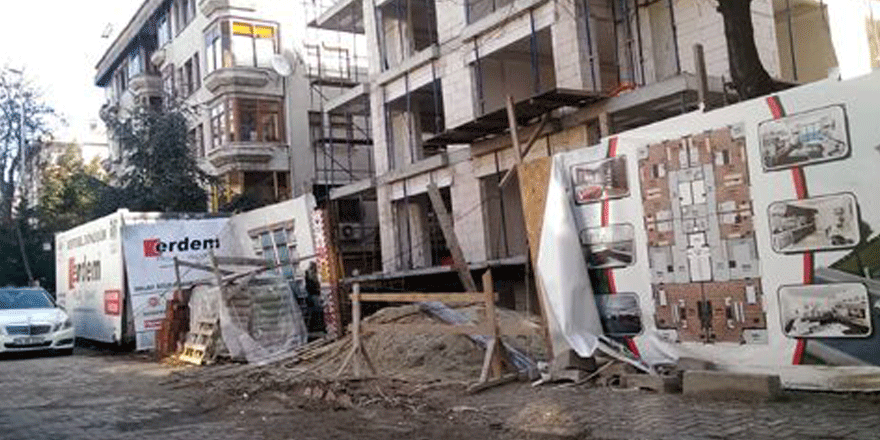 İnşaatlar tehlike saçıyor