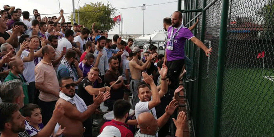 Taraftar yalnız bırakmadı  