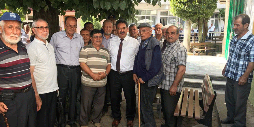 Mudarlı’da vatandaşlarla buluştu