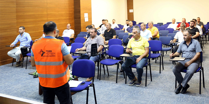 KOTO’da sınav yapıldı