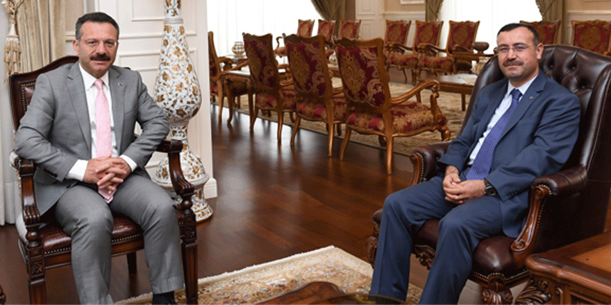 Vali Aksoy’u ziyaret ettiler