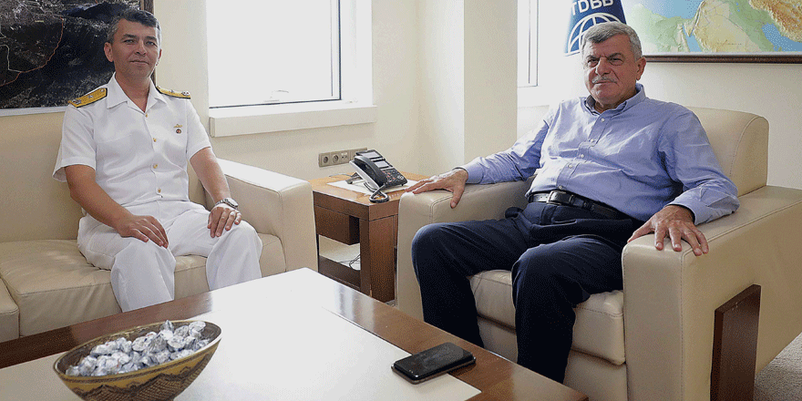 Karaosmanoğlu, Gölcük Ana Üs Komutanı’nı ağırladı