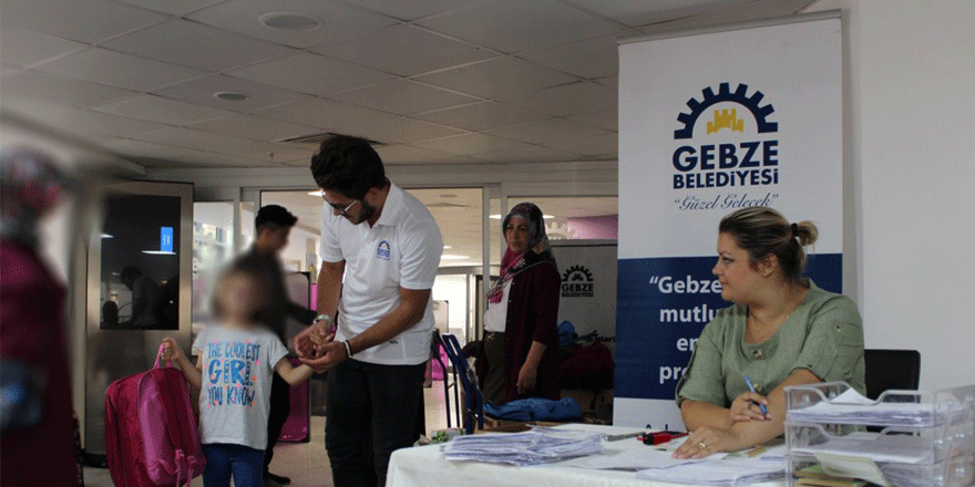 Gebze Belediyesinden Eğitime Destek