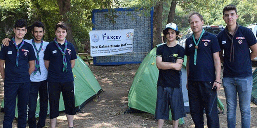 İlkçev’den baba-oğul kampı