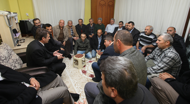 Şevki Demirci’den ev toplantıları