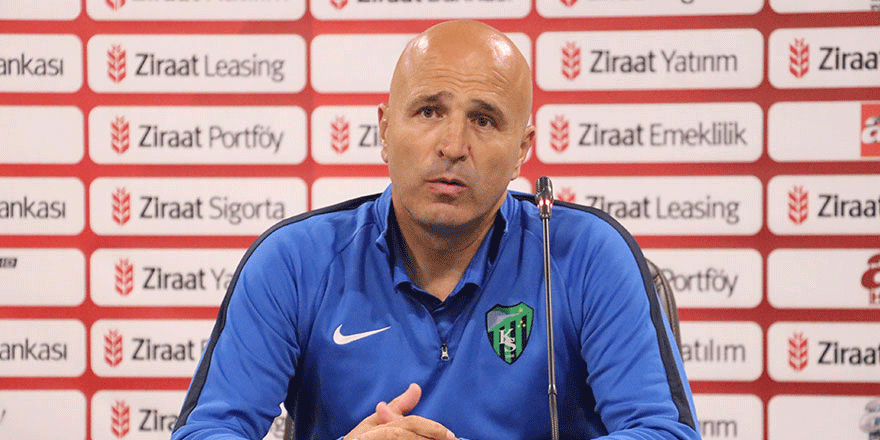 "Yenilmeden devam etmeye çalışacağız"