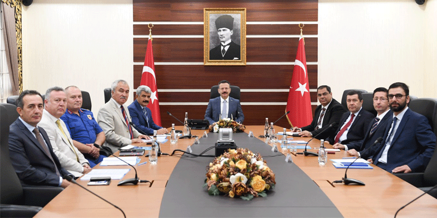 Üniversite Güvenlik Toplantısı yapıldı