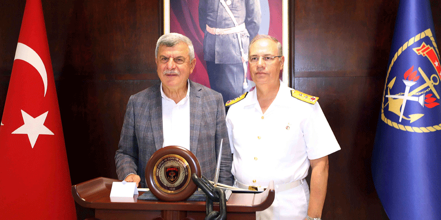Başkan, Garnizon Komutanını ziyaret etti