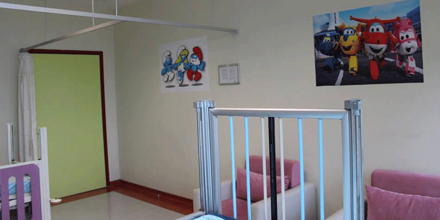Hastanede çocuklar için düzenleme