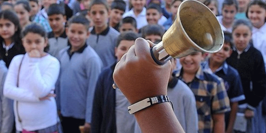 İlk ders zili bugün çalıyor