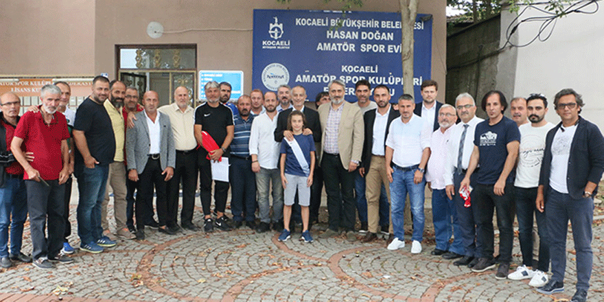 Başkan Yavuz, amatörlerle bir araya geldi