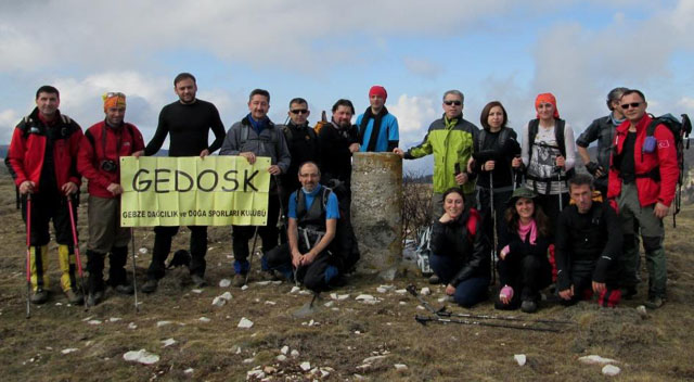 GEDOSK, Bolu-Mudurnu Zirvesine Yürüdü.