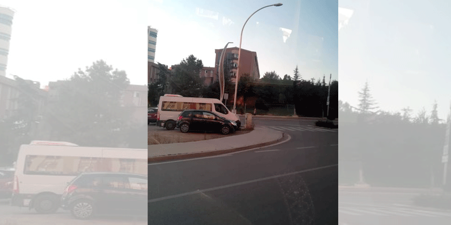 Birer metre arayla direk diktiler