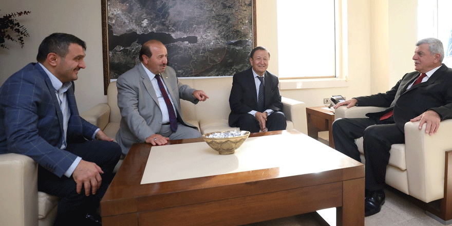 Moğol heyet Karaosmanoğlu ile görüştü