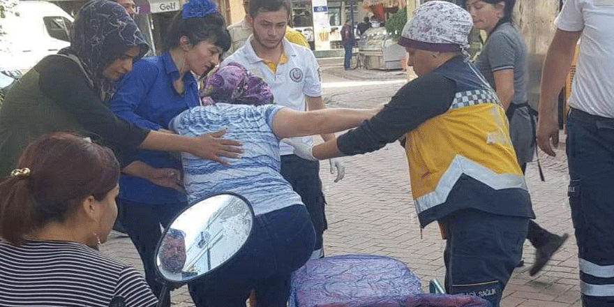 Balık lokantasına çarptı