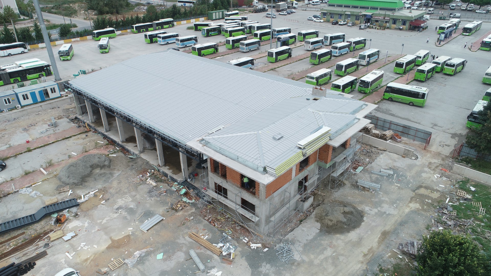 İtfaiye binası şekilleniyor