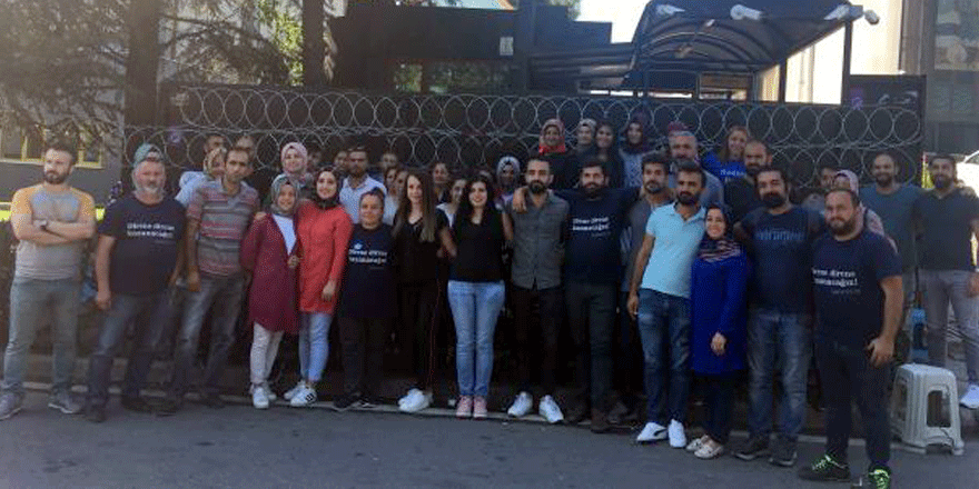 Flormar direnişçilerine destek ziyareti