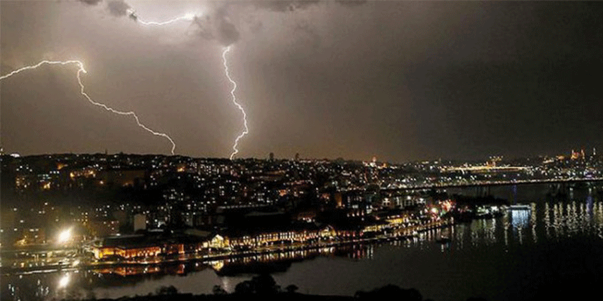 Bugün gürültülü yağış var